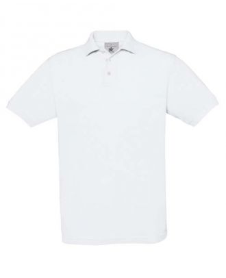Polo safran blanc