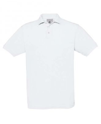 Polo safran blanc