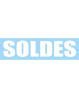 Affiche soldes baroque 150 x 60 cm - Affiches Soldes : Promociel