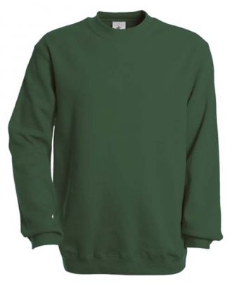 Sweatshirt set in vert bouteille
