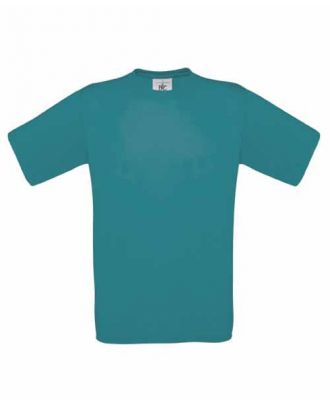 T-shirt B&C exact 190 bleu diva