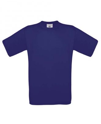 T-shirt B&C exact 190 bleu indigo