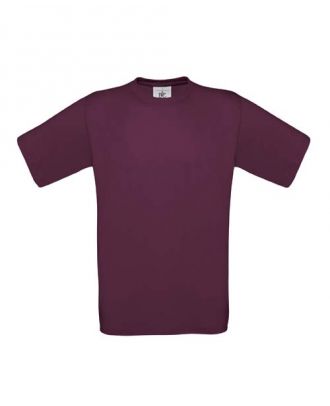 T-shirt B&C exact 190 burgundy