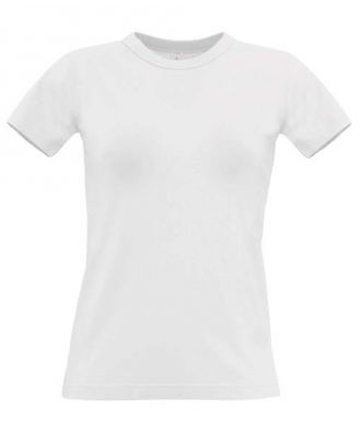 T-shirt femme B&C exact 190 women blanc