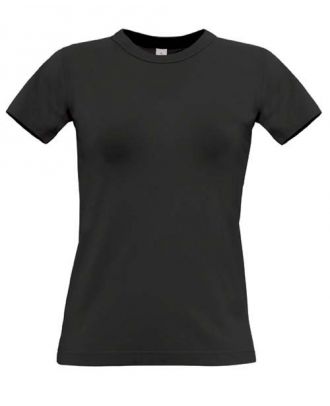 T-shirt femme B&C exact 190 women noir