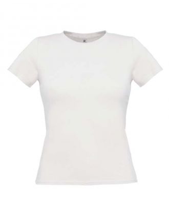 T-shirt women only blanc
