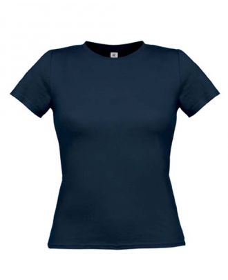 T-shirt women only bleu navy