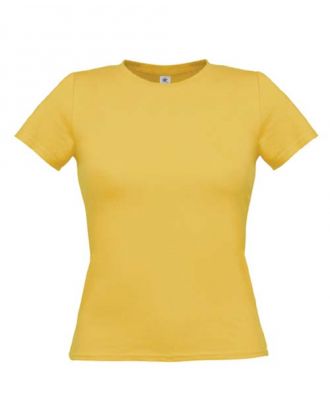 T-shirt women only jaune