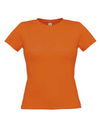 T-shirt women only orange pumpkin