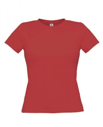 T-shirt women only rouge