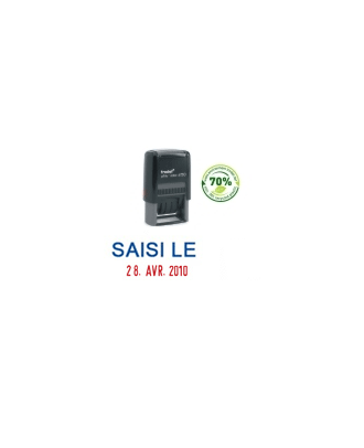 Tampon printy saisi le + date ref 4850l8