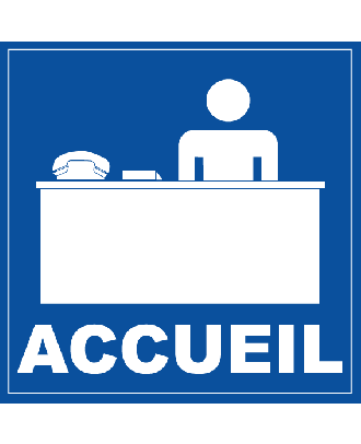 Panneau PVC accueil