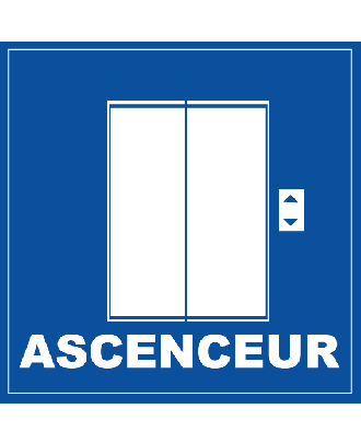 Panneau ascenseur alu