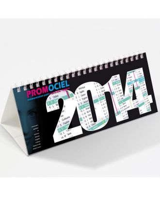 Chevalet Calendrier personnalisé 30 x 10 cm PROMOCIEL