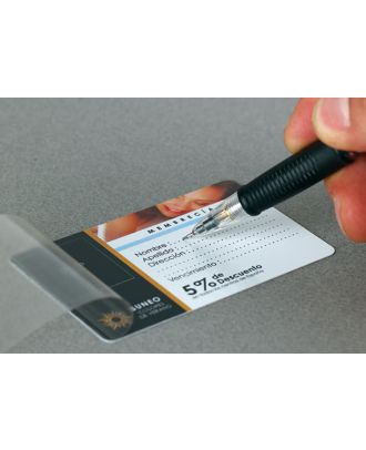 Cartes PVC personnalisées recto verso avec rabats