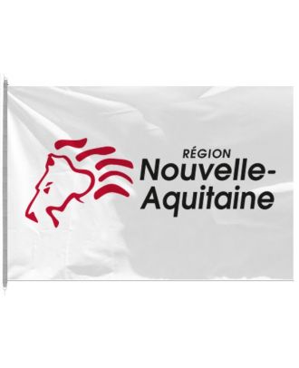 Drapeau région Nouvelle Aquitaine 60 x 90 cm