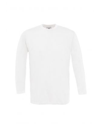 T-shirt exact 150 blanc manches longues
