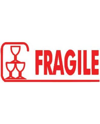 Empreinte de tampon fragile