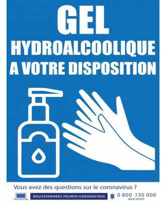 Affiche Coronavirus Covid-19 officielle 40 x 30 cm