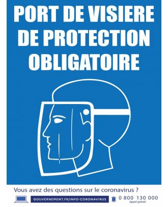 Affiche Coronavirus Covid-19 officielle 40 x 30 cm