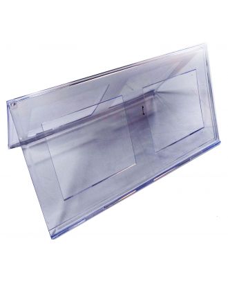 Porte nom plexiglas 150 x 297 mm PRMK778