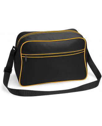 Sac bandoulière Rétro BG14 - Black / Gold