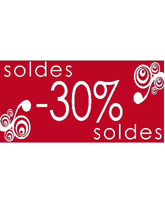 soldes -30 % baroque 60 x 30 cm