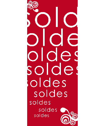 soldes baroque 150 x 60 cm