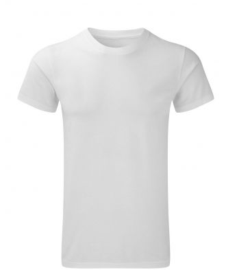 T-shirt HD polycoton blanc personnalisé