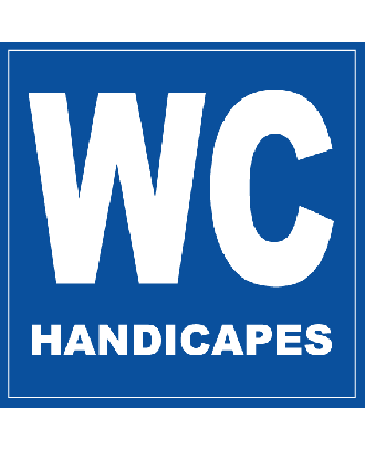 Panneau WC handicapés alu